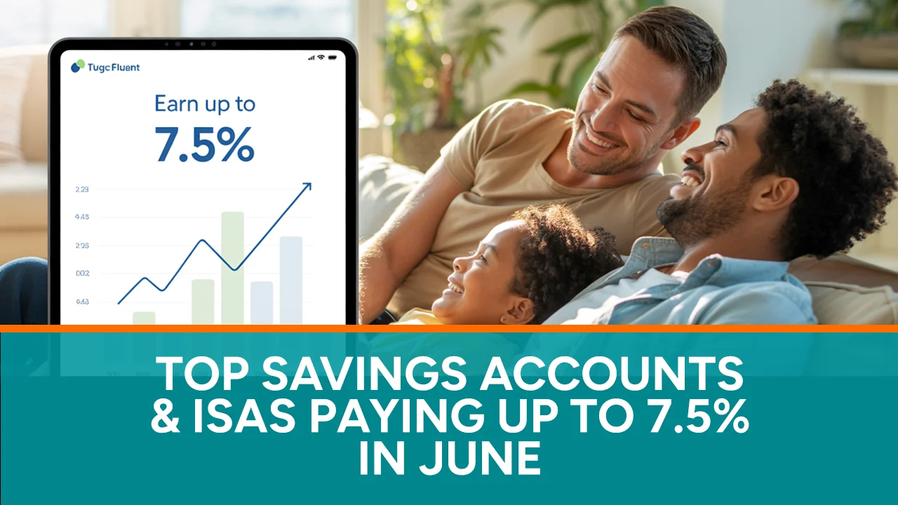 Top Savings Accounts & ISAs Paying Up to 7.5% in June