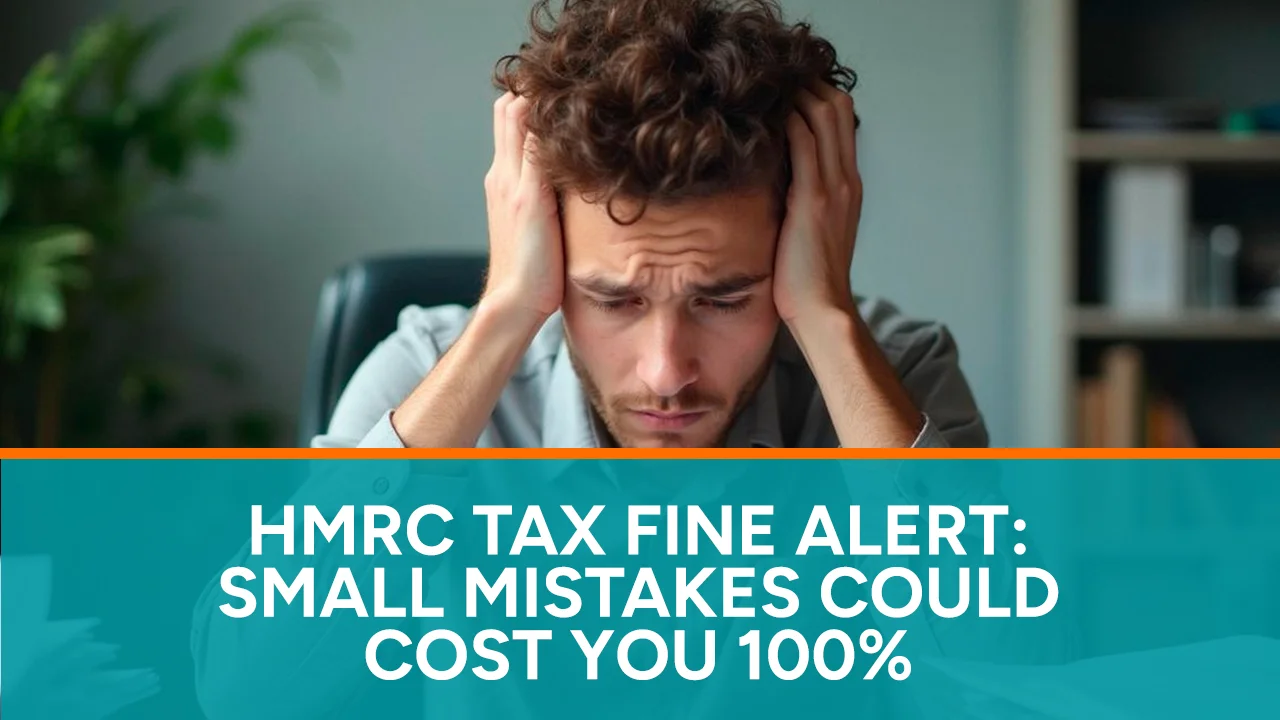 HMRC Tax Fine Alert Small Mistakes Could Cost You 100%